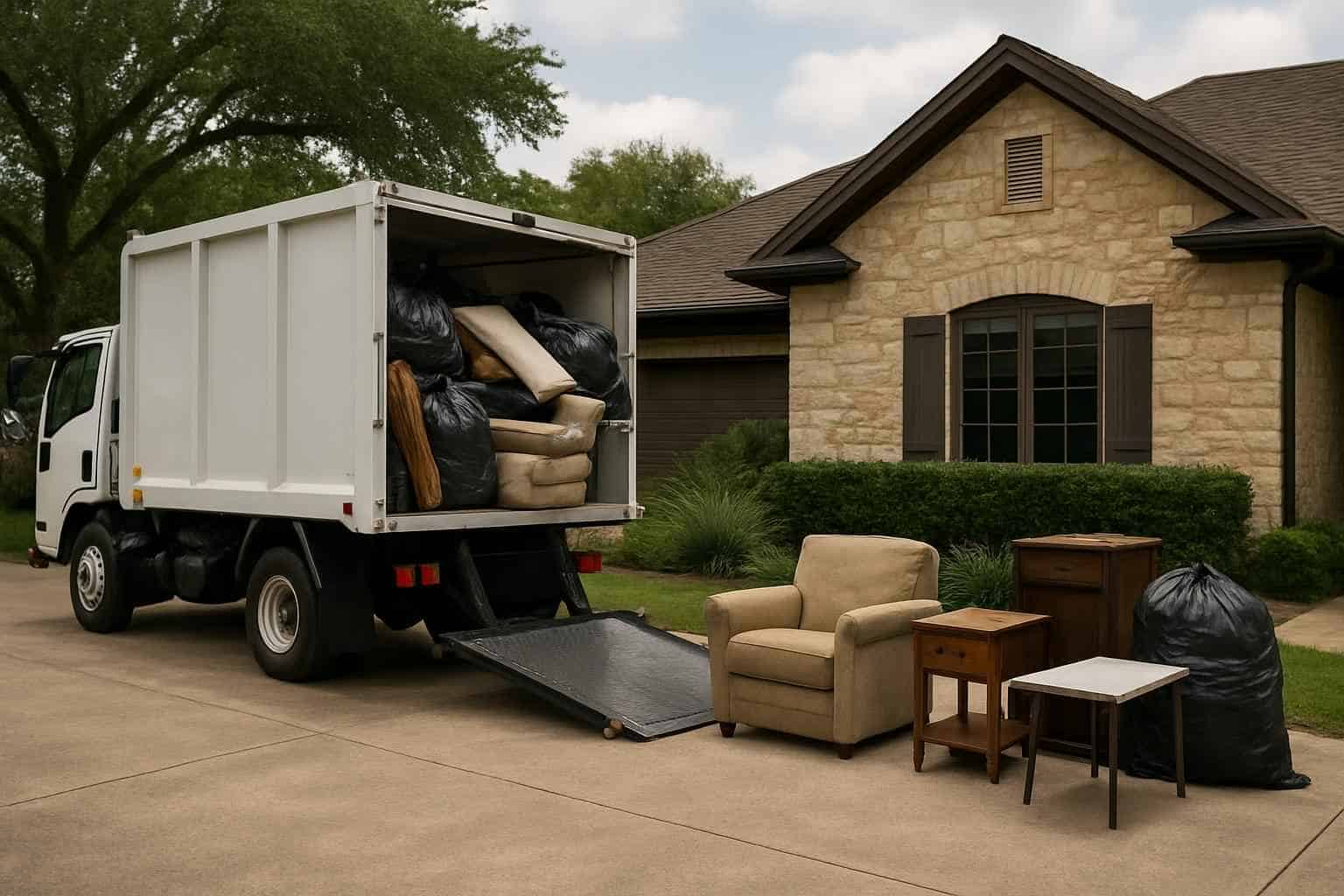 Junk Removal Services in Center Point Texas