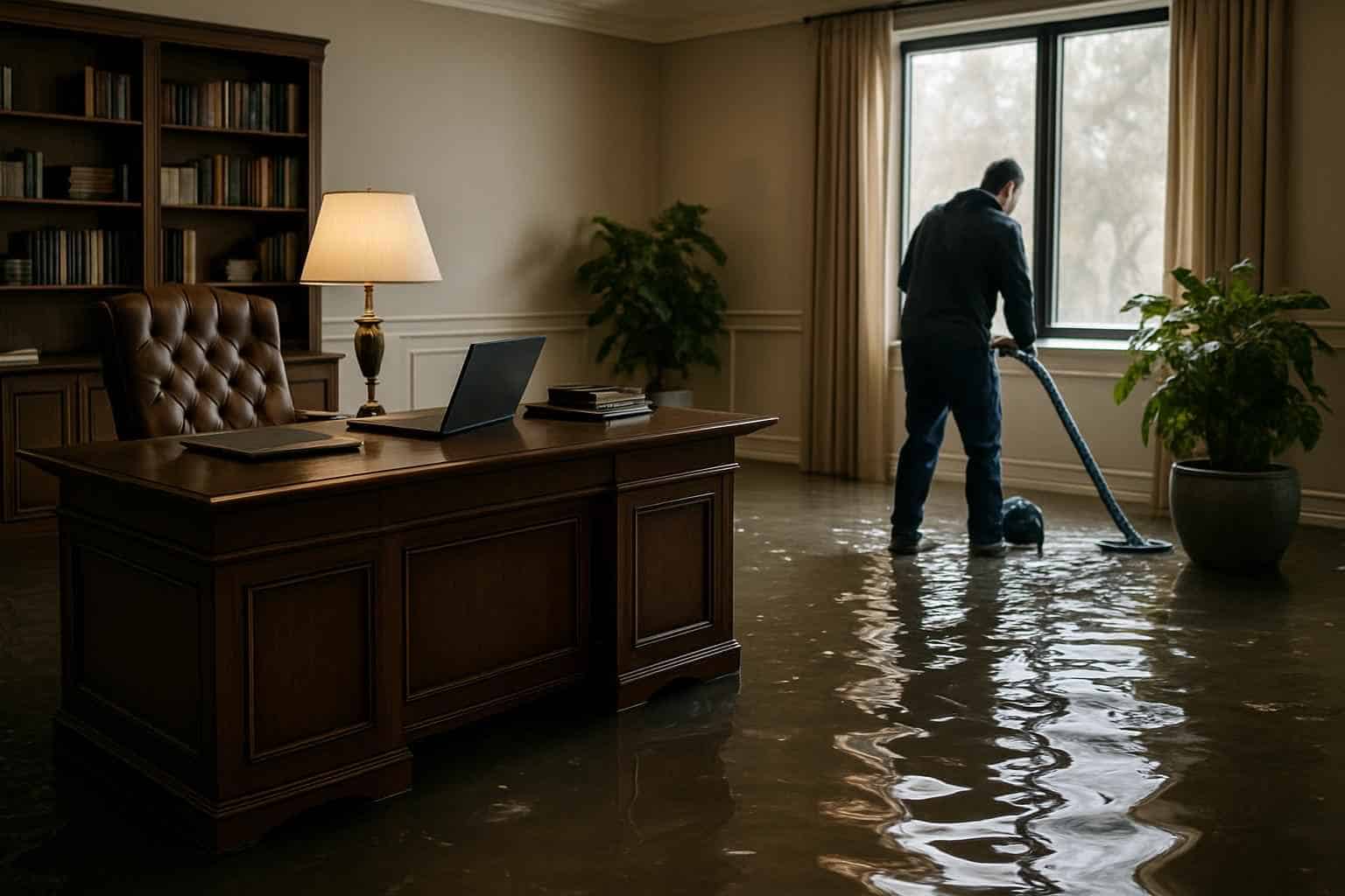 Kerrville TX Office Flood Damage Cleanup
