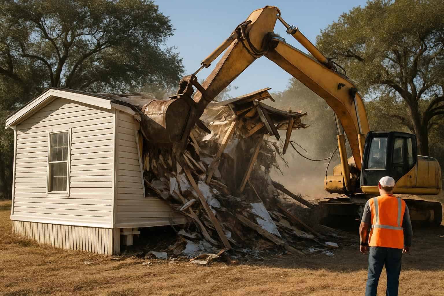 Mobile Home Demolition Fredericksburg Texas