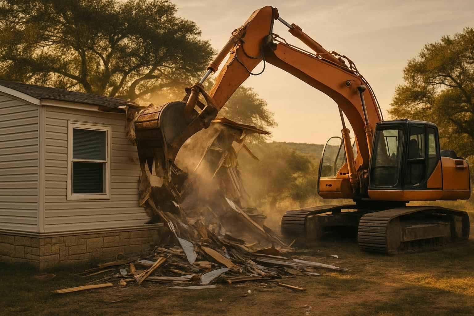 Mobile Home Demolition Services In Boerne Texas