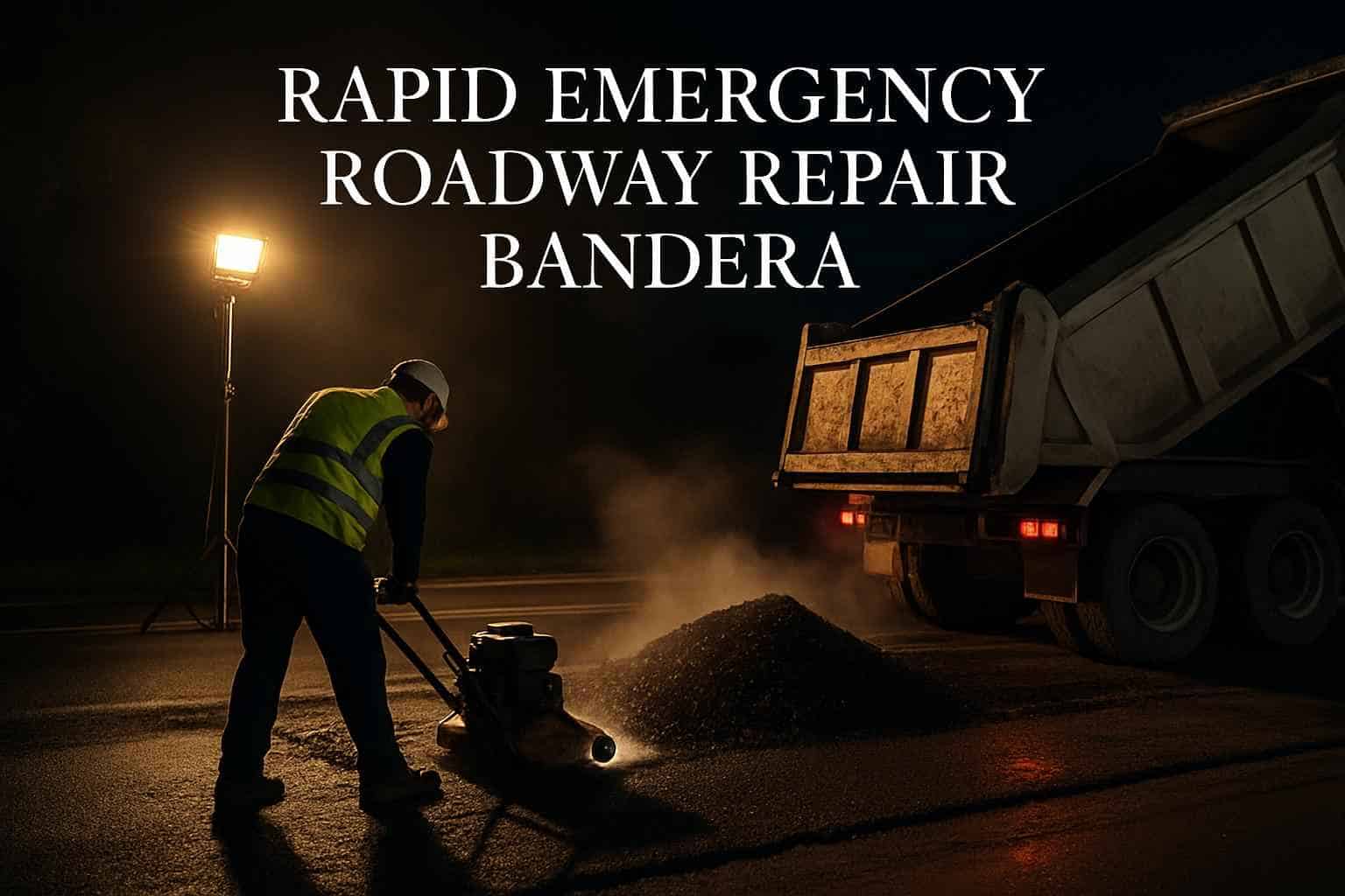 Rapid Emergency Roadway Repair Bandera
