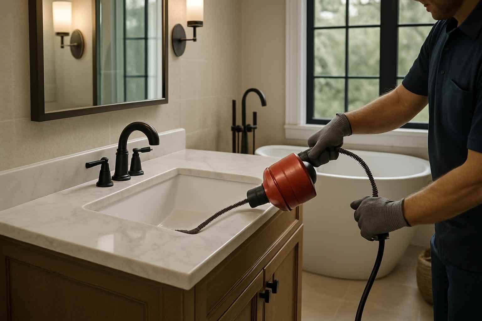 Residential Drain Cleaning in Comfort Texas