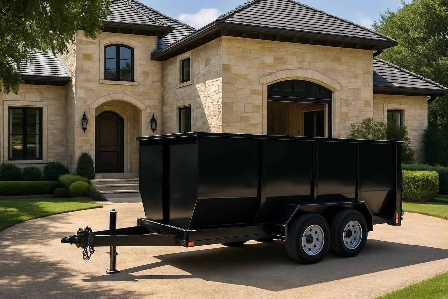 Residential Dumpster Trailer Rental Fredericksburg TX