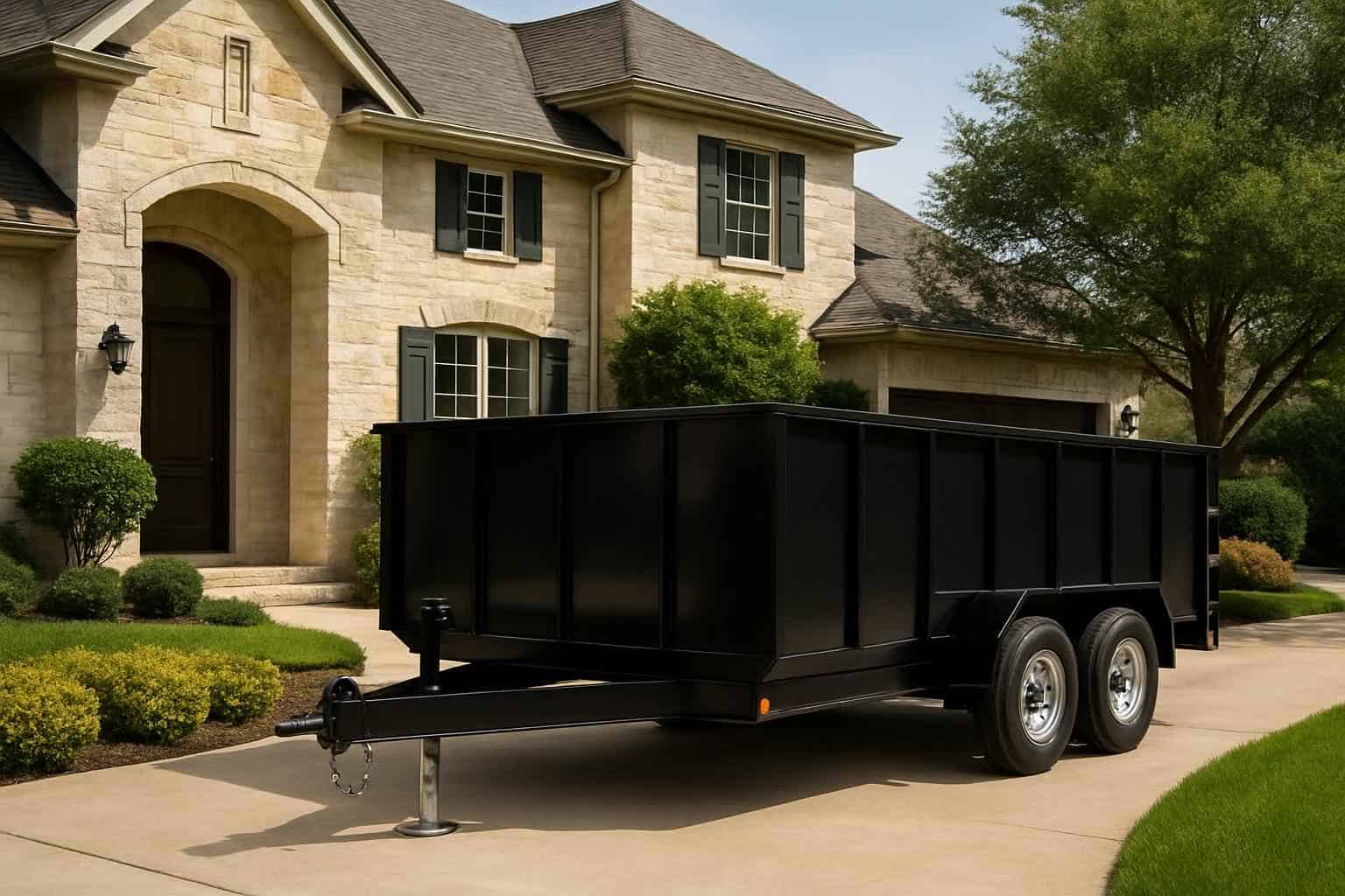 Residential Dumpster Trailer Rental Kerrville TX