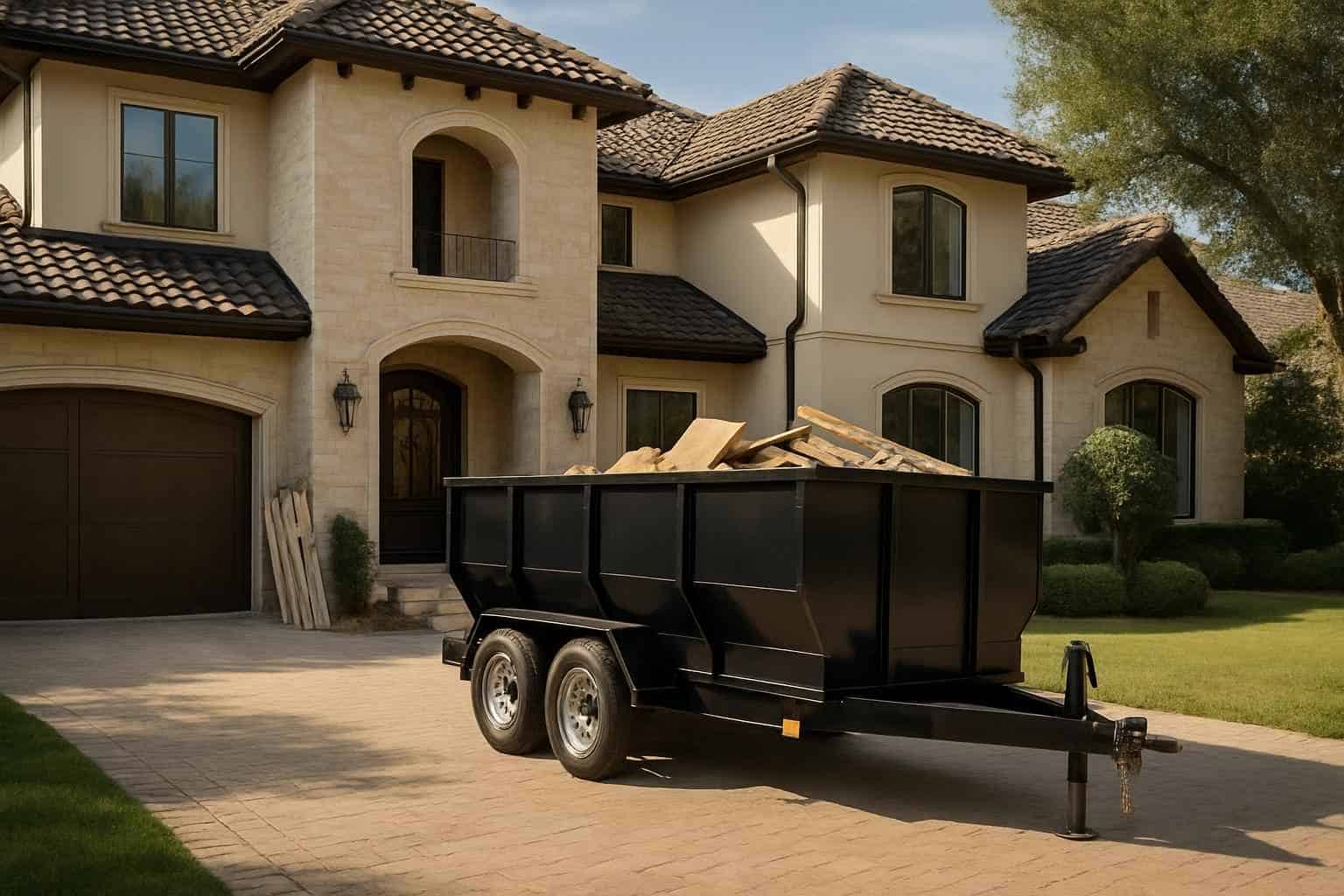 Residential Dumpster Trailer Rentals in Boerne TX