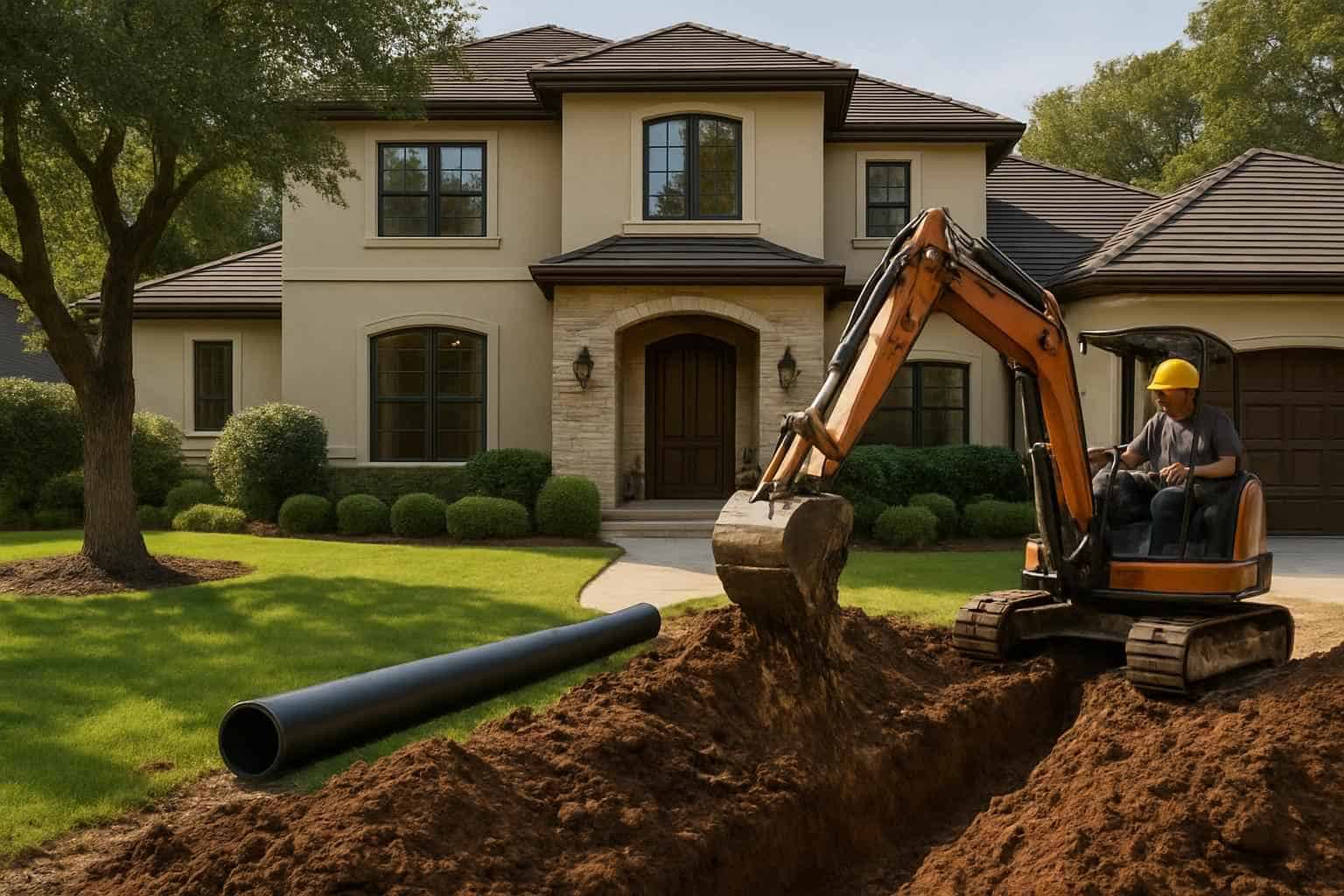 Residential Sewer Line Repair Kerrville Texas