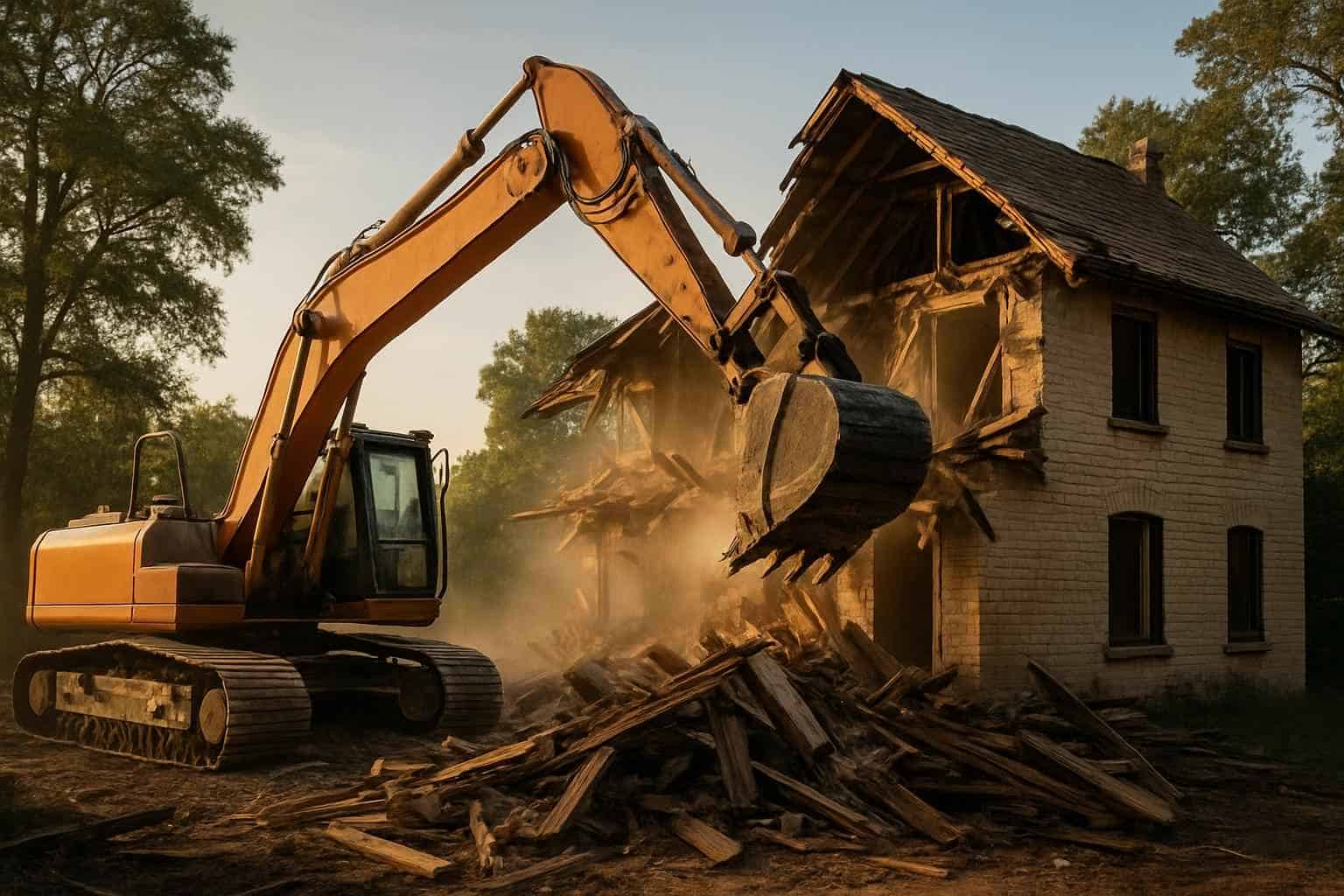 Residential Structure Demolition Services in Bandera Texas