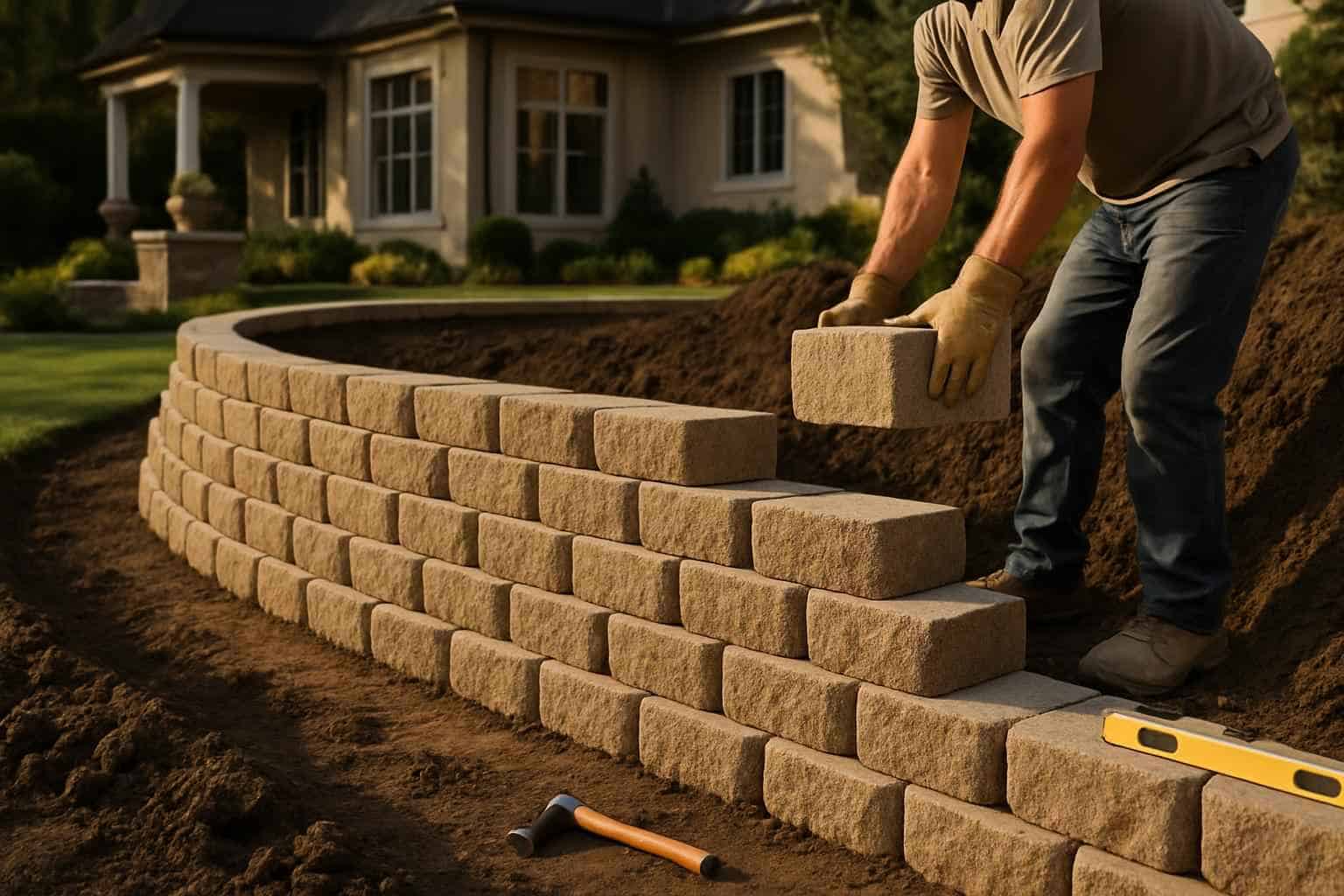 Retaining Wall Construction