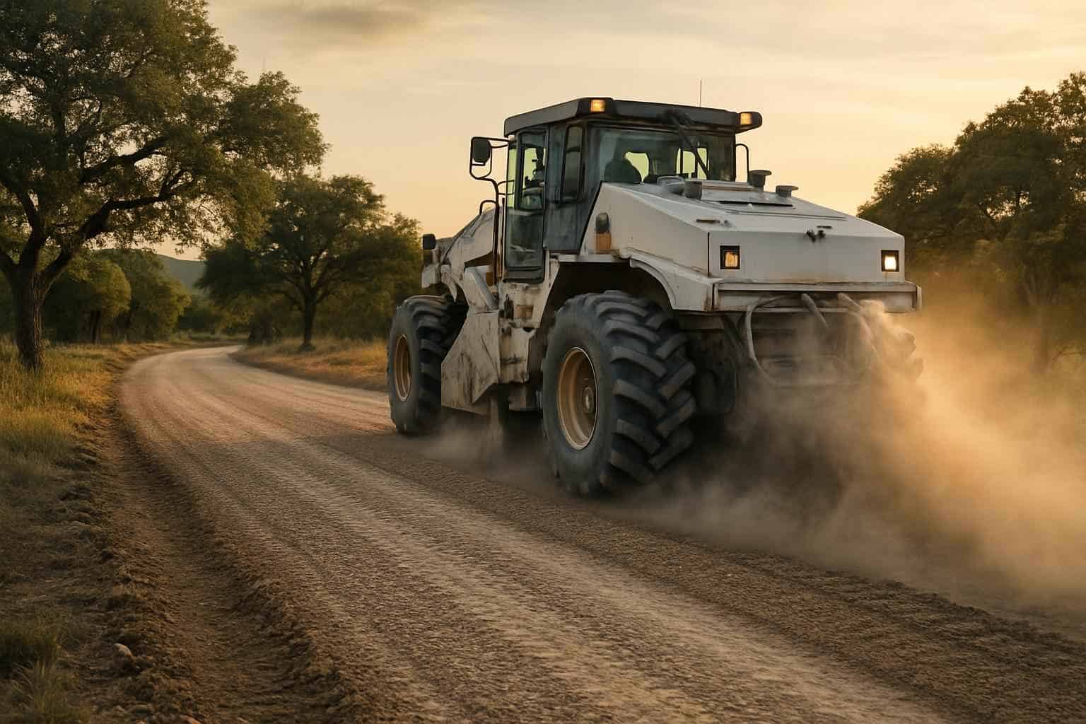 Road Base Stabilization Services in Kerrville Texas