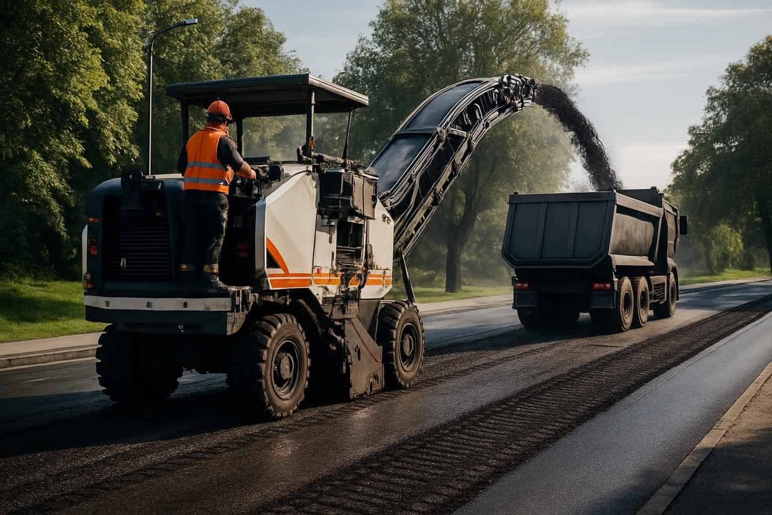 Road Milling and Repaving Services