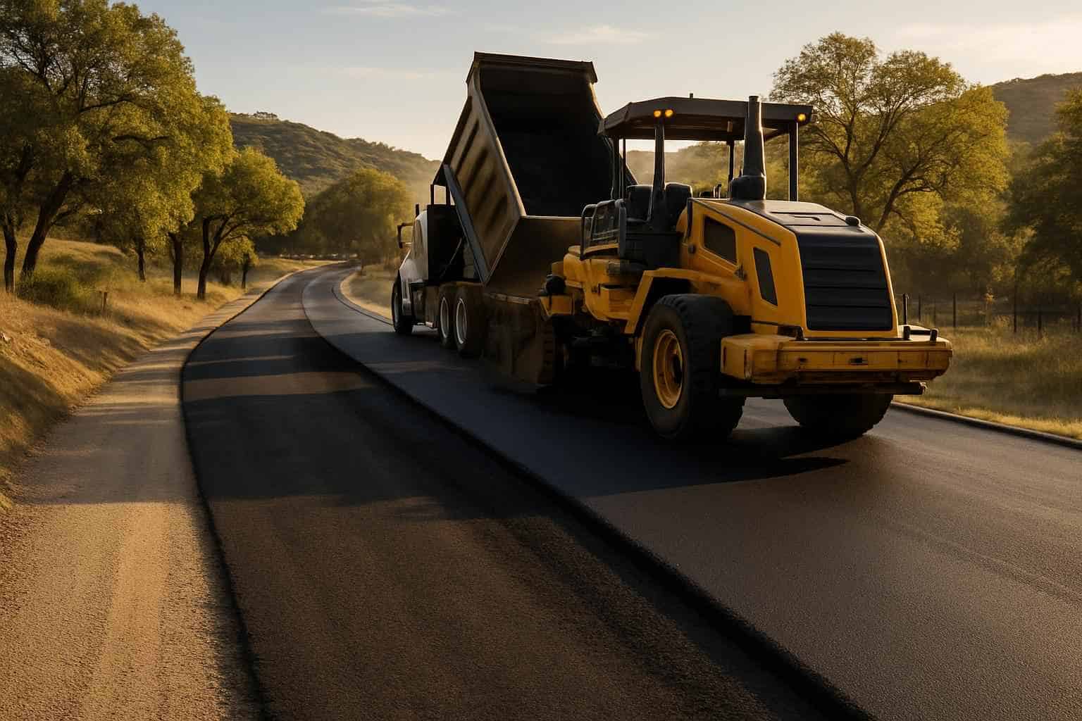 Road Resurfacing and Overlay Services in Boerne Texas