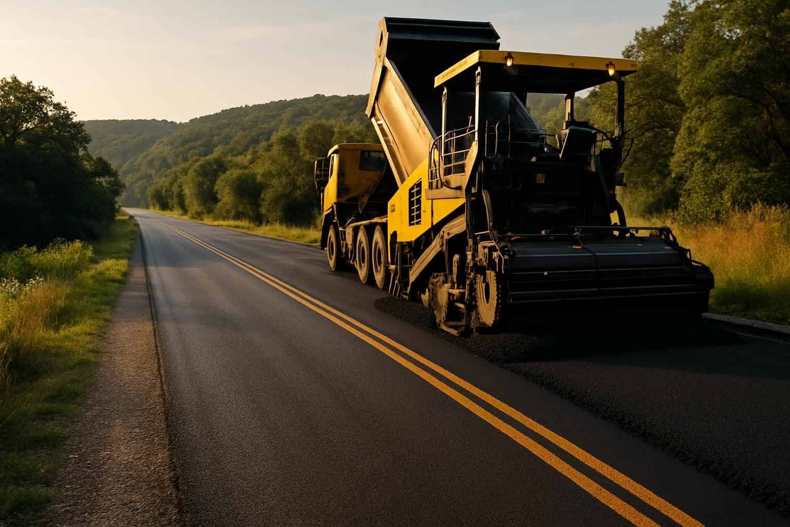 Road Resurfacing and Overlay Services in Hunt Texas