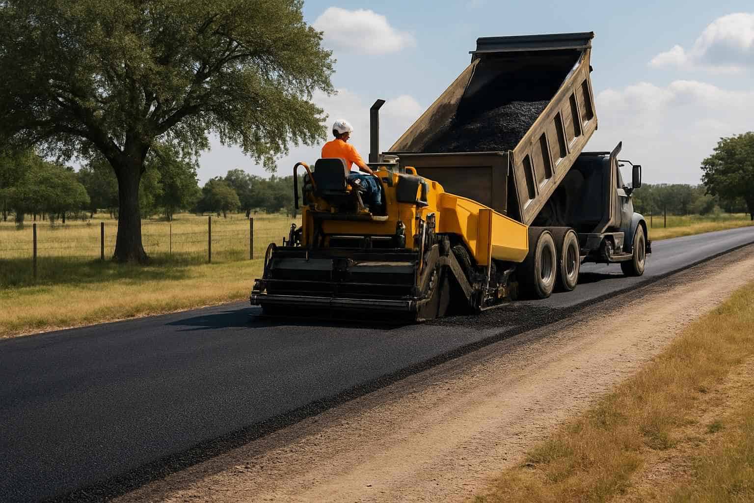 Road Resurfacing Solutions in Fredericksburg Texas