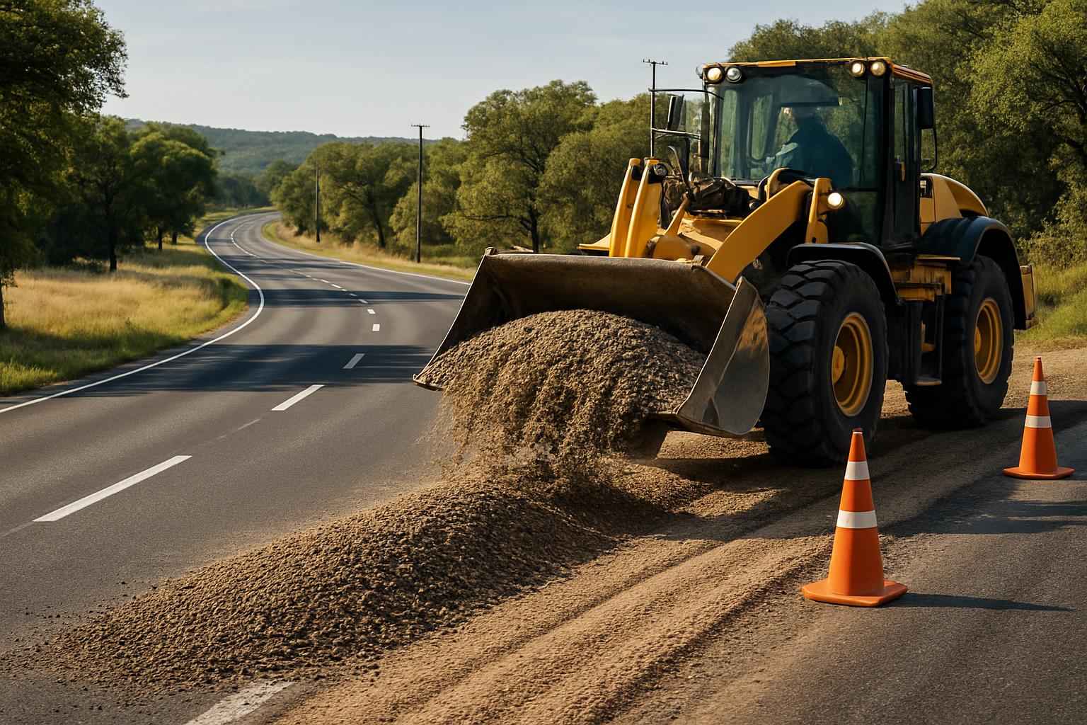Road Shoulder Repair Services in Boerne Texas