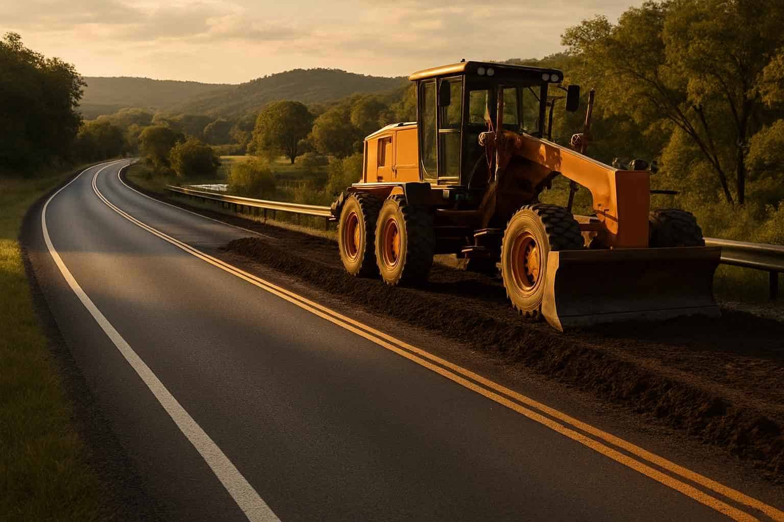 Road Shoulder Restoration Services Ingram Texas