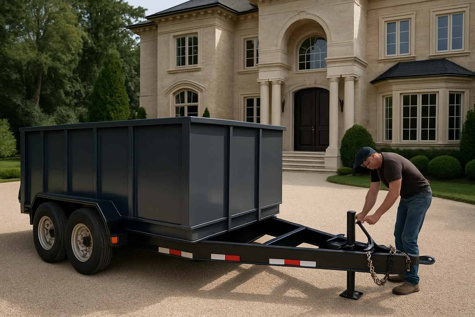 Same Day Dumpster Trailer Rental