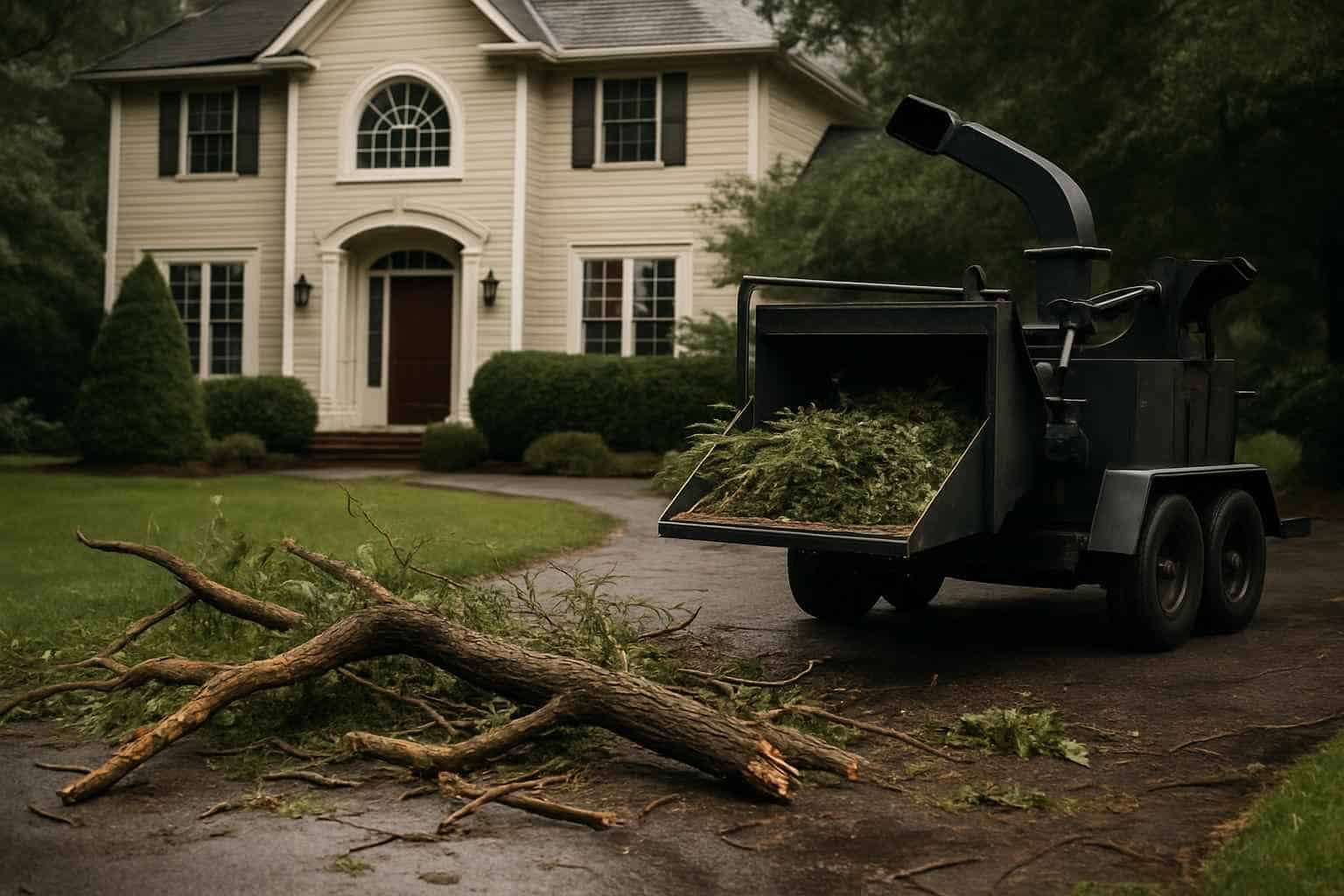 Storm Aftermath Brush Removal Service