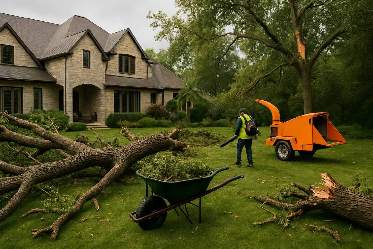 Storm-Damaged Landscaping Cleanup Services Bandera
