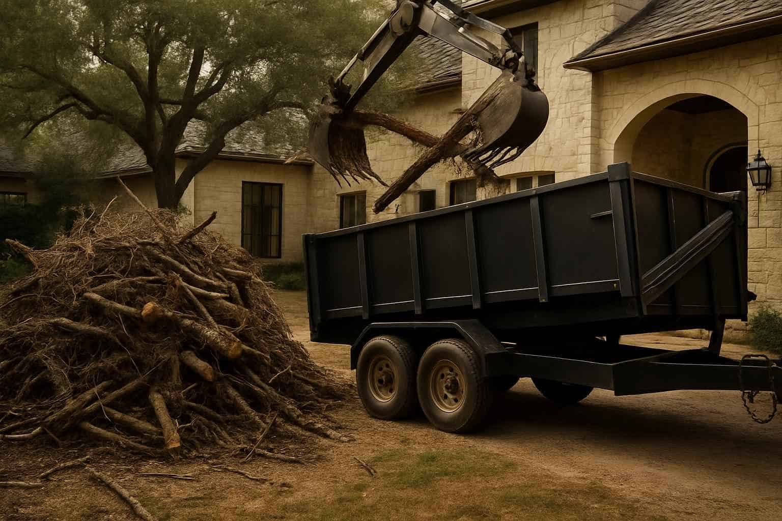 Storm Debris Cleanup Ingram Texas