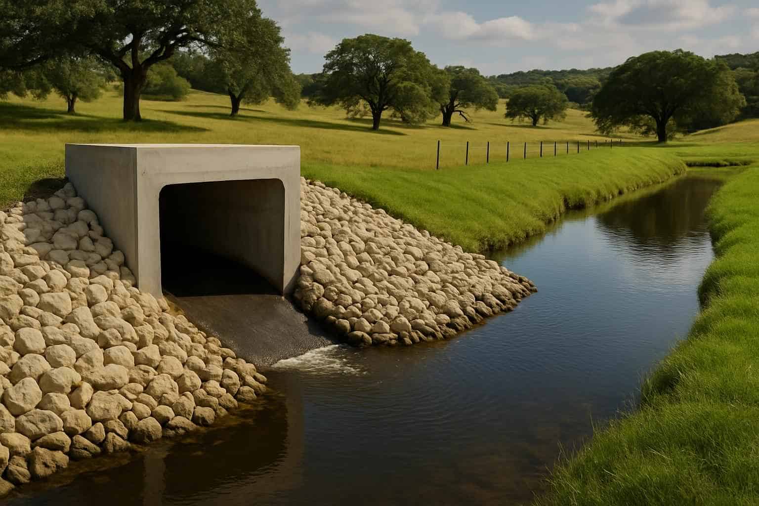 Stormwater Management Solutions in Center Point Texas