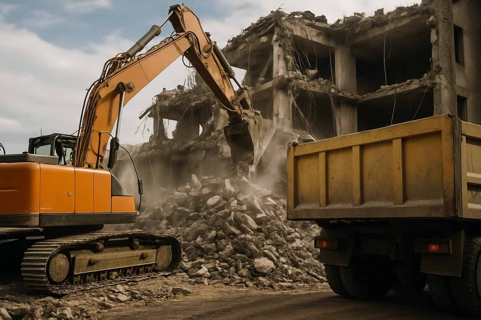 Structural Debris Removal and Hauling Services