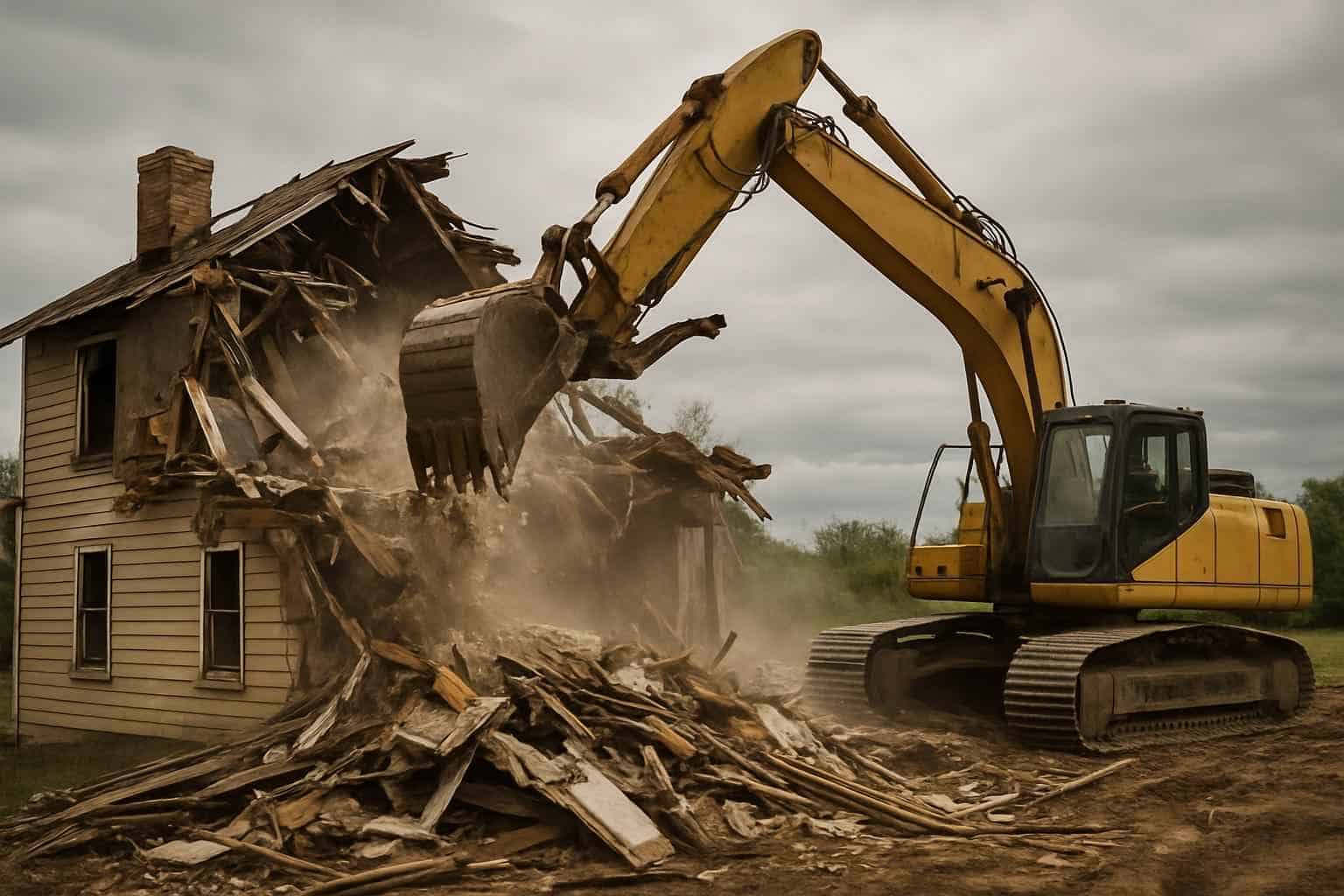 Structure Demolition Contractors in Fredericksburg Texas