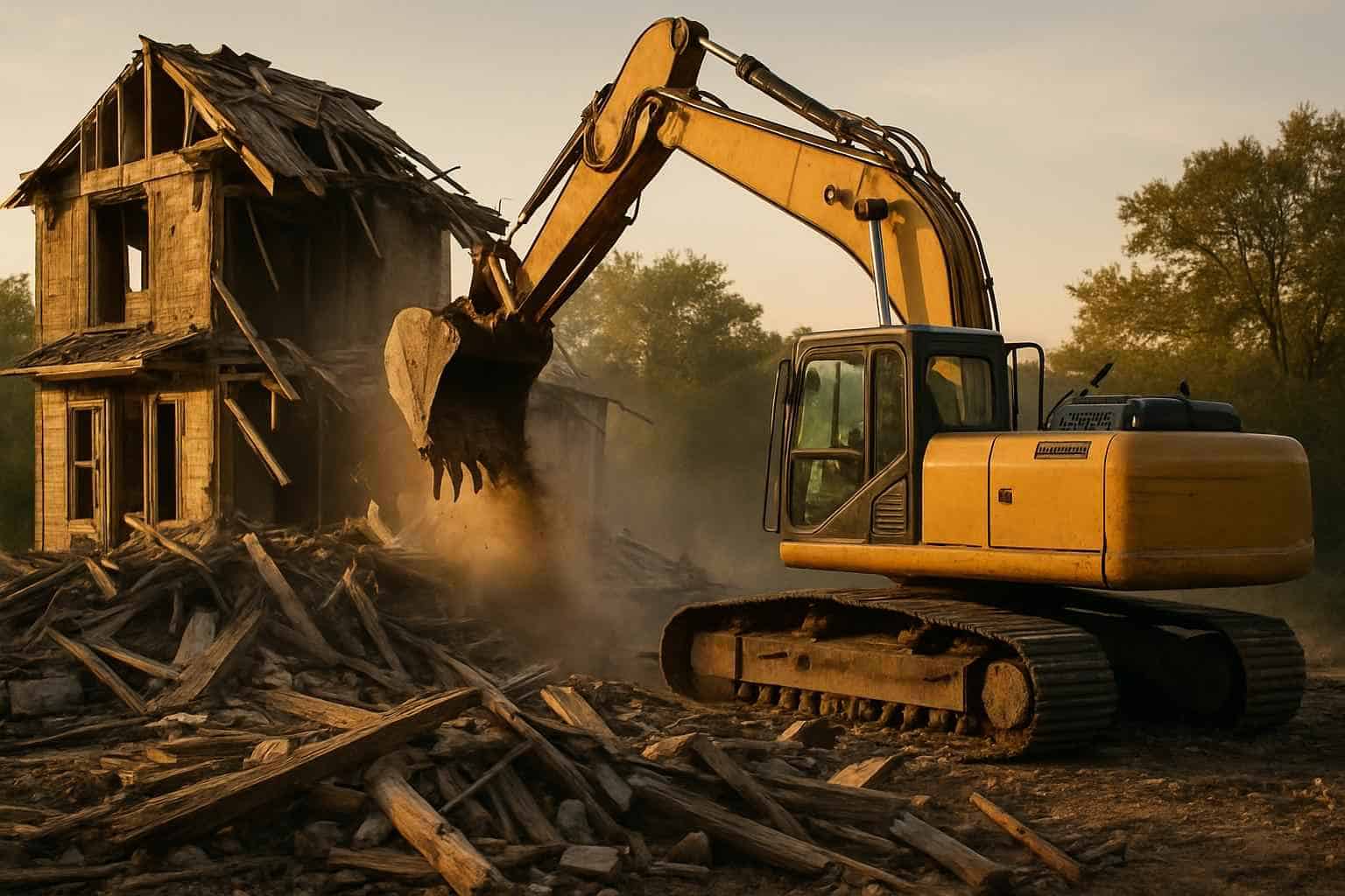 Structure Demolition Contractors in Ingram Texas