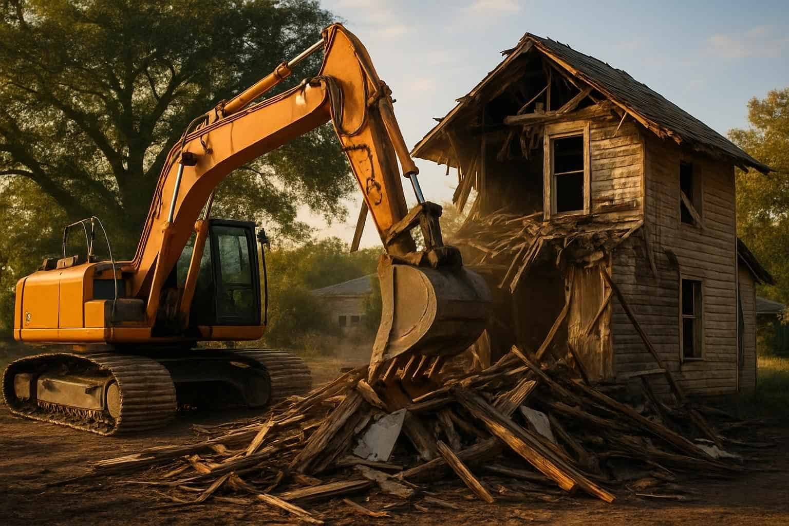 Structure Demolition Services in Comfort Texas