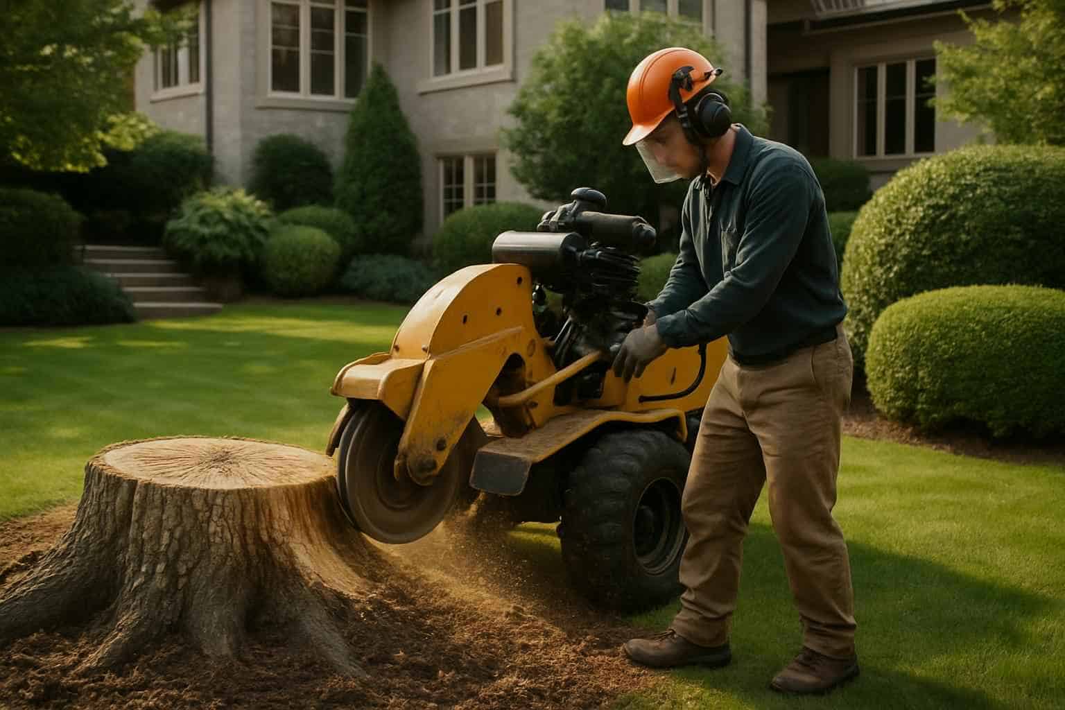 Stump Grinding and Removal Services