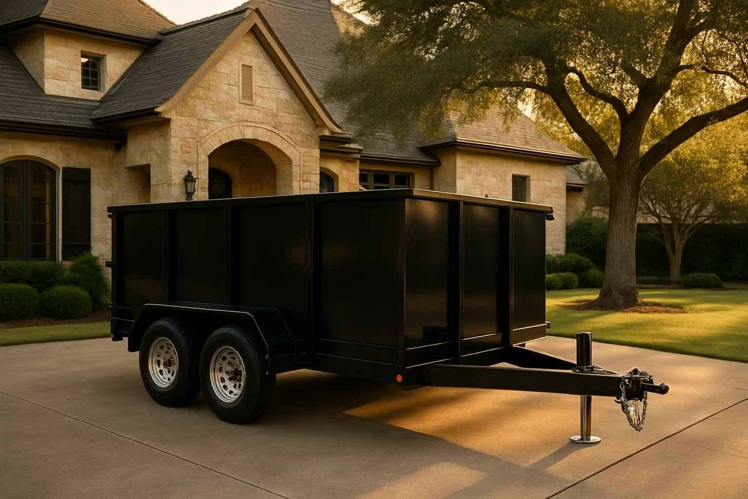 Temporary Dumpster Trailer Solutions Kerrville TX