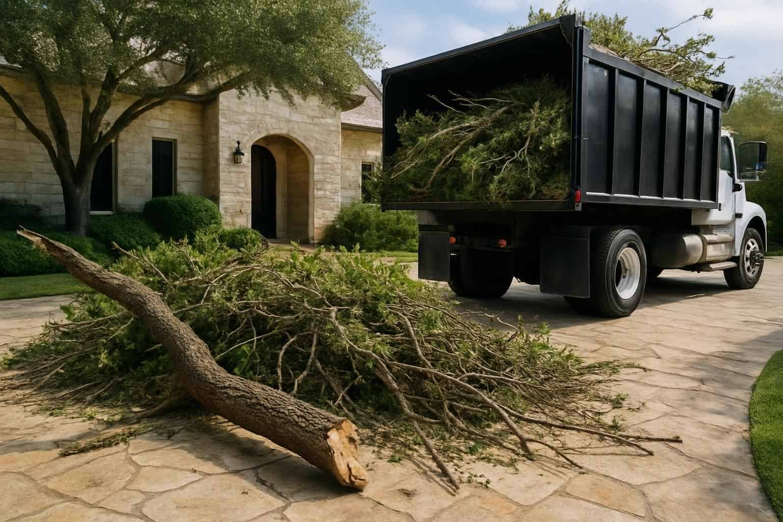 Tree Limb and Brush Debris Removal in Kerrville Texas