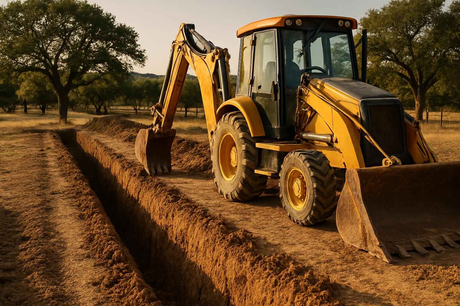 Trench Digging Contractors in Bandera Texas