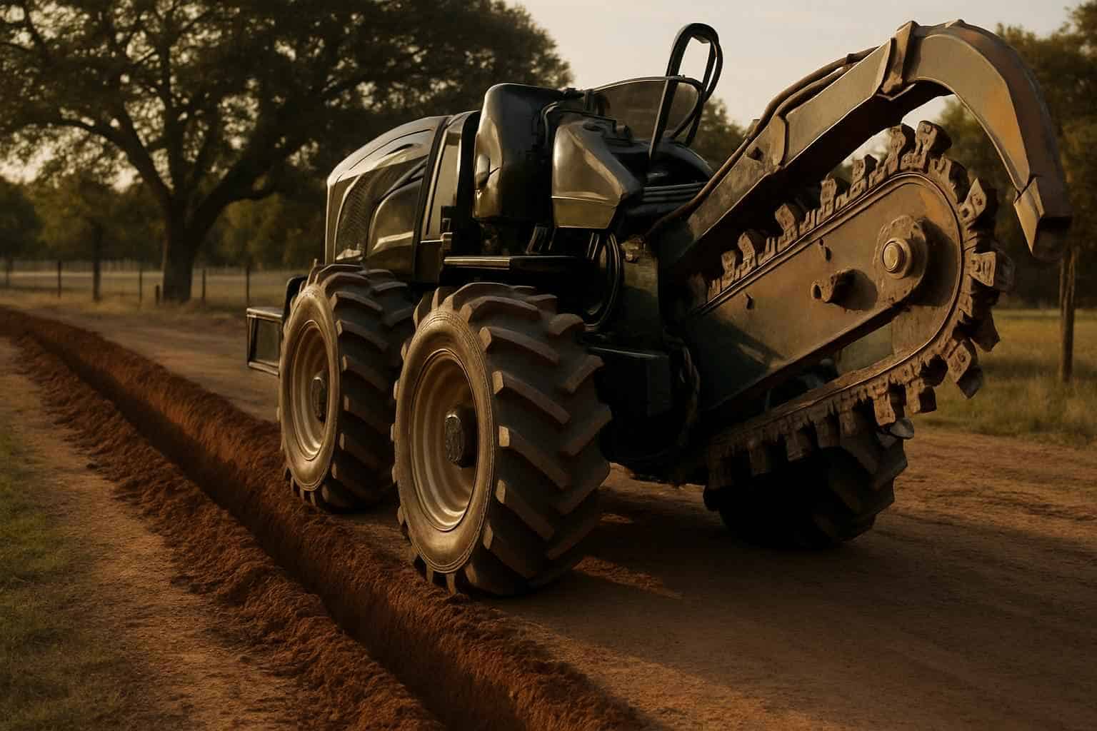 Trenchers for Hire Center Point Texas