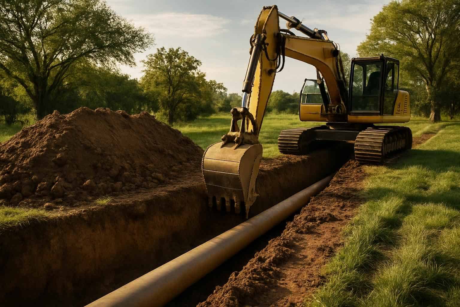 Utility Trench Digging Kerrville TX