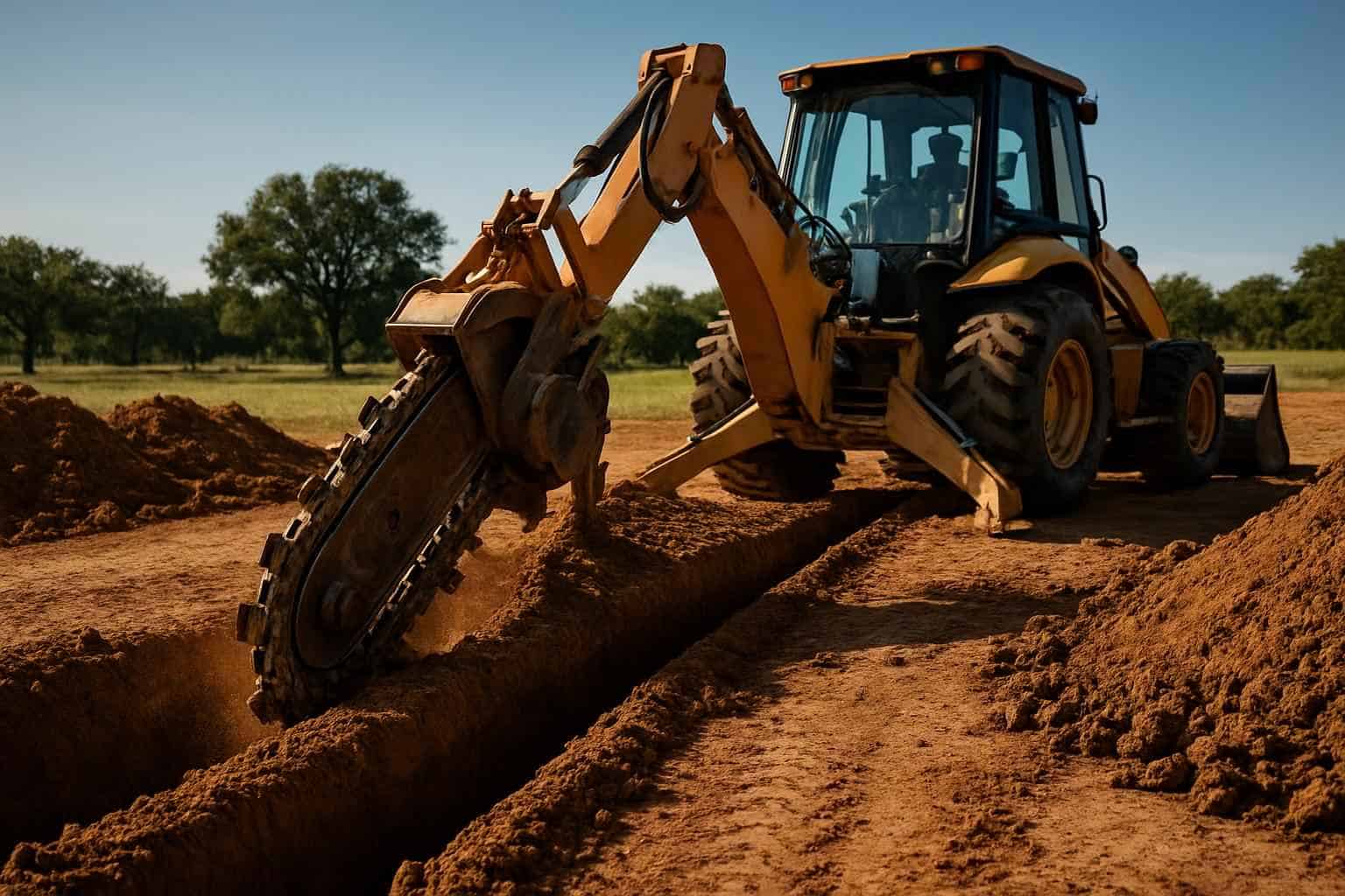 Utility Trenching Companies Boerne Texas