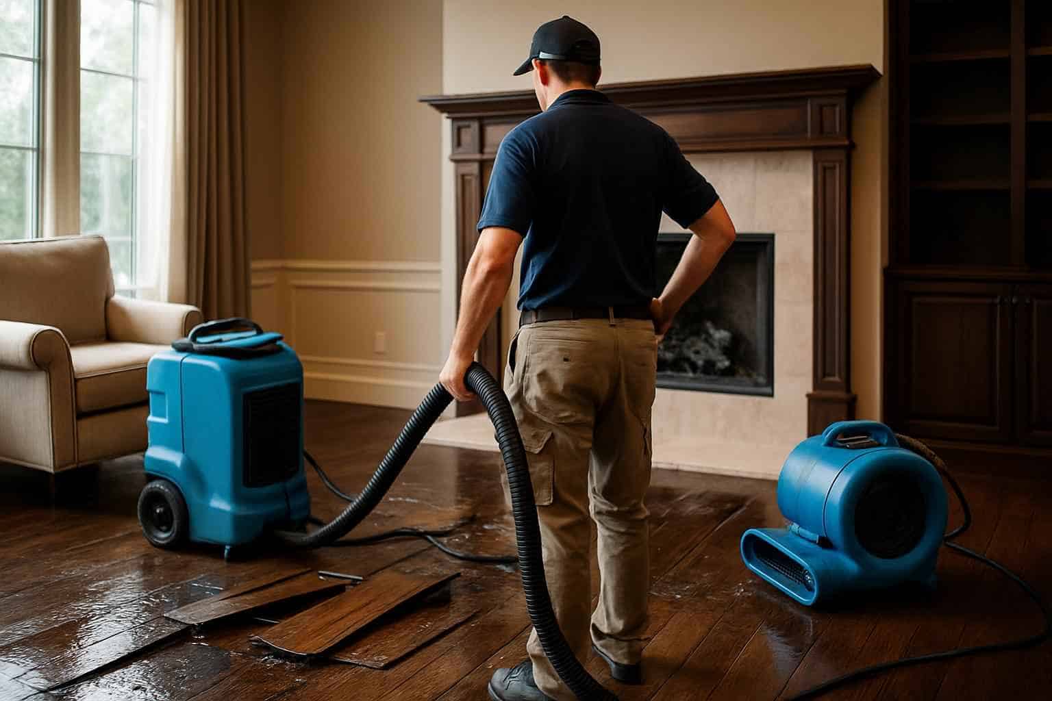 Water Damage Restoration Process Kerrville TX