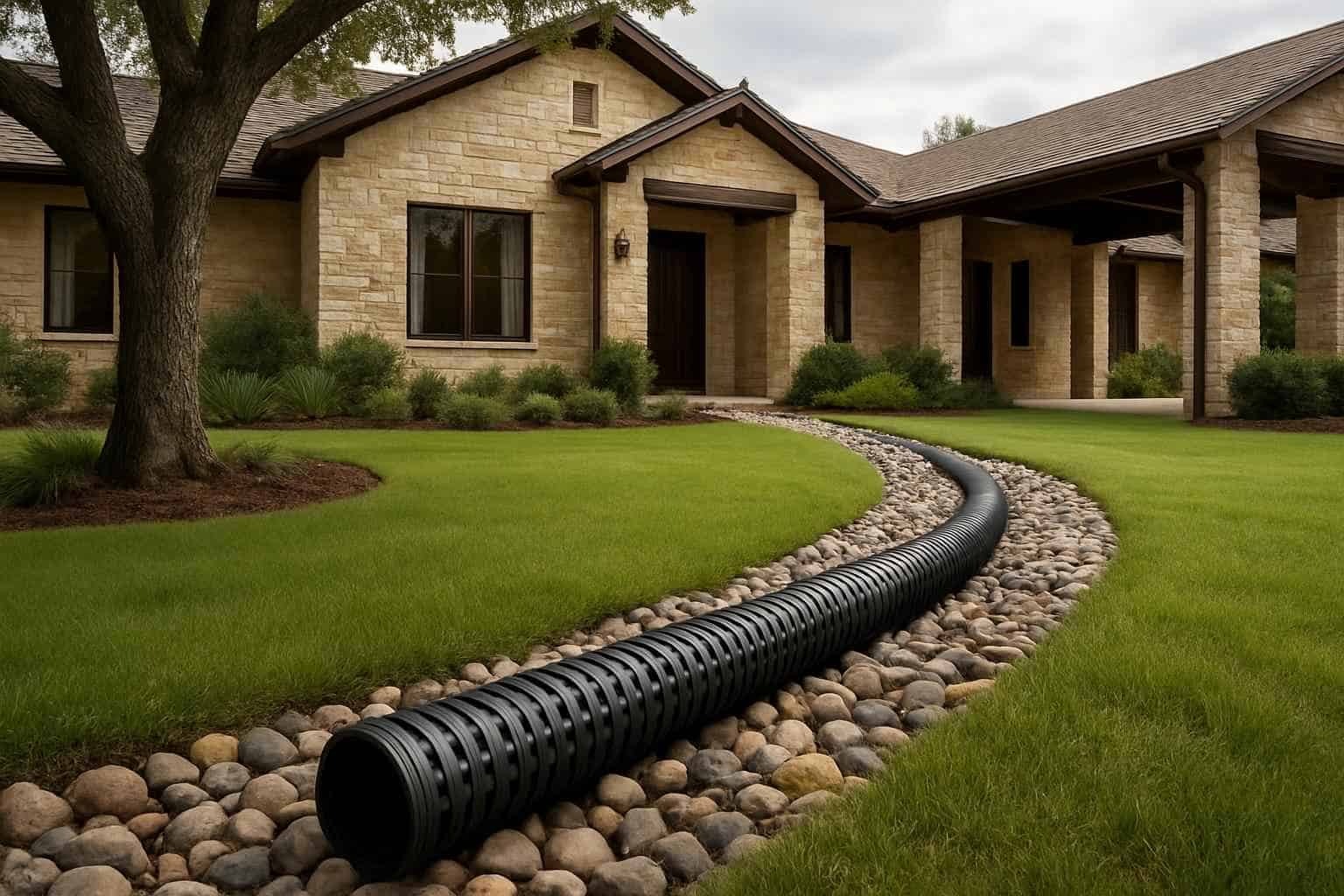 Yard Drainage Solutions for Homes in Bandera Texas