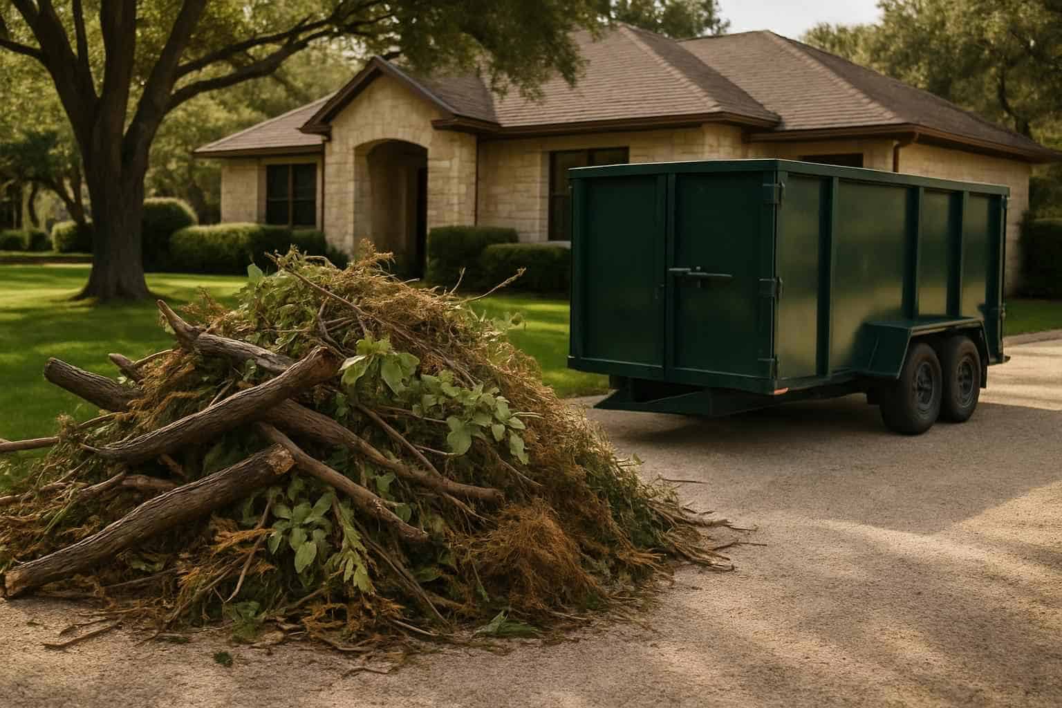 Yard Waste Removal in Bandera Texas
