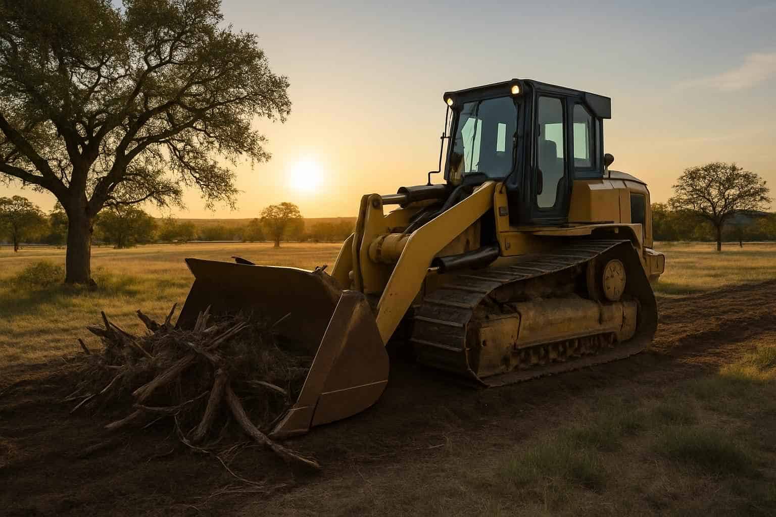 Acreage Land Clearing in Hye Texas