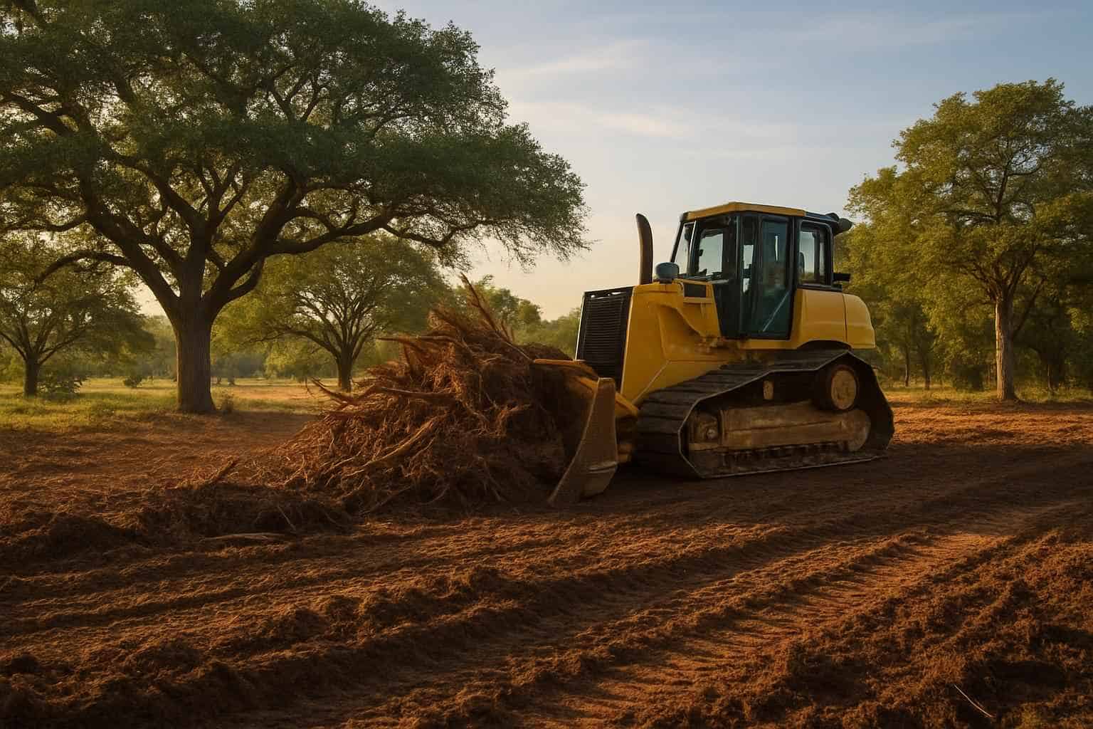 Acreage Land Clearing in Luckenbach Texas