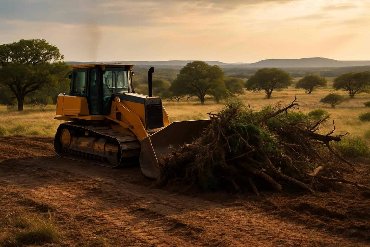 Acreage Land Clearing in Willow City Texas