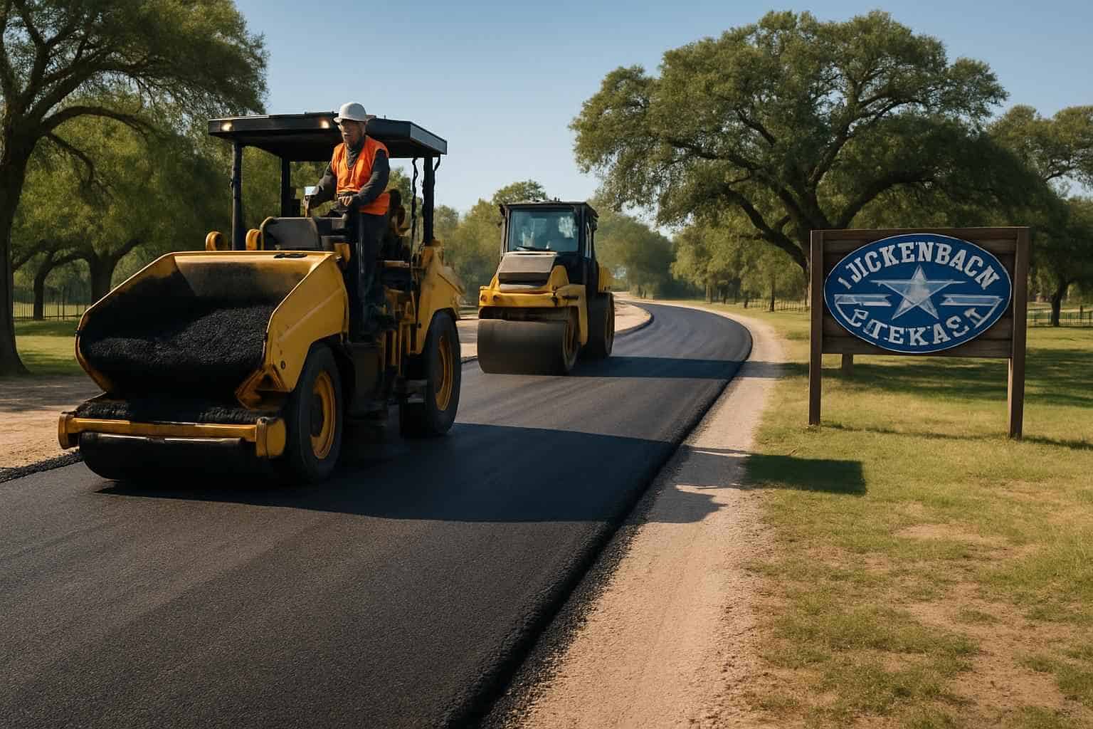 Asphalt Paving in Luckenbach Texas