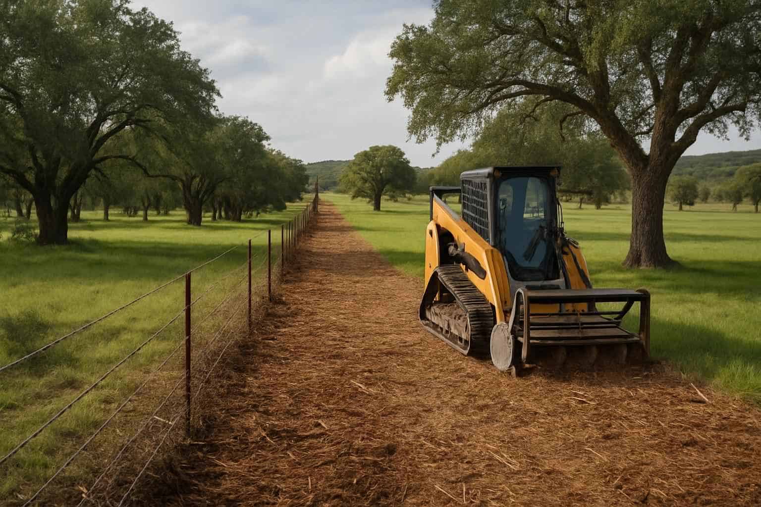 Boundary Line Clearing in Luckenbach Texas