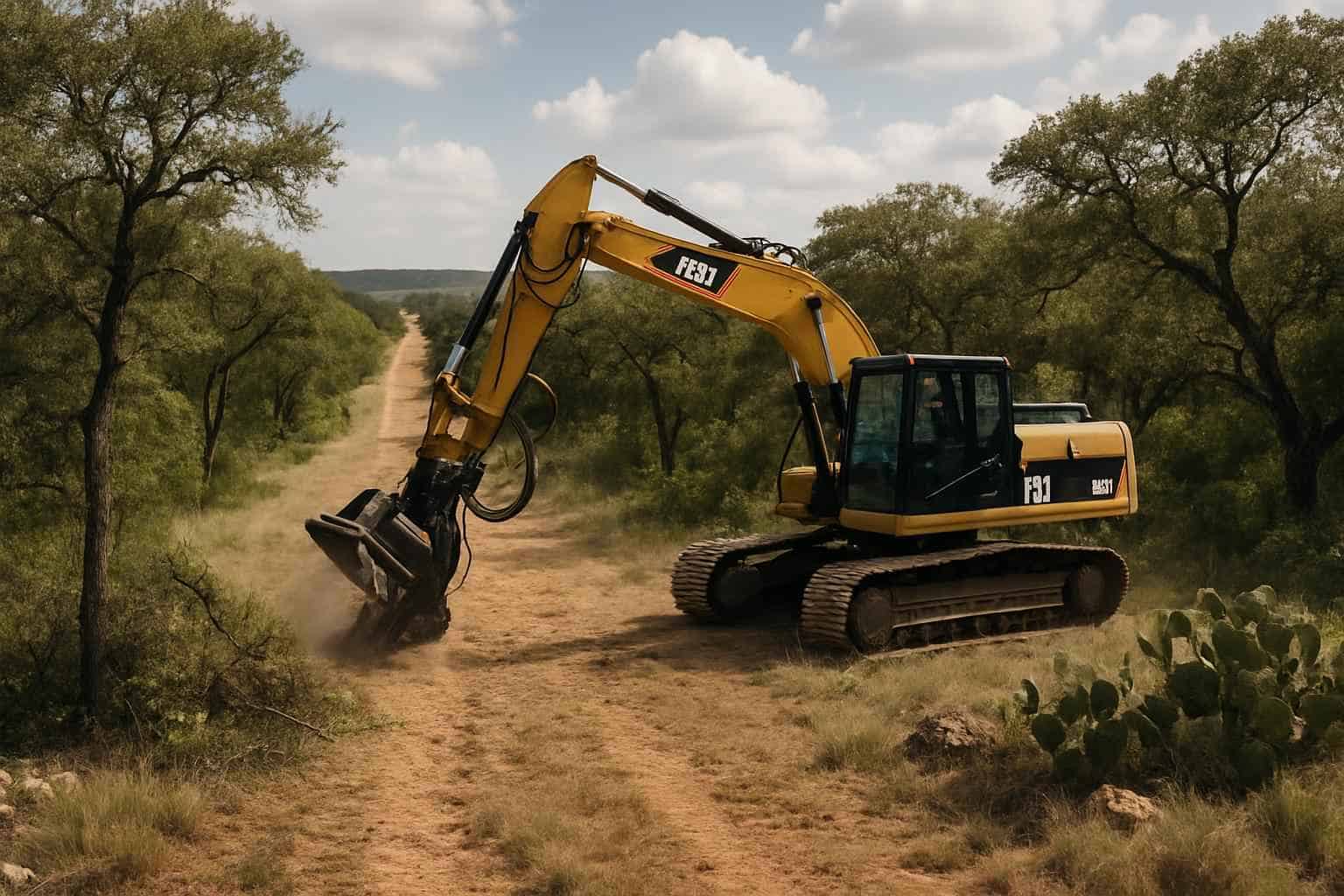 Boundary Line Clearing in Willow City Texas
