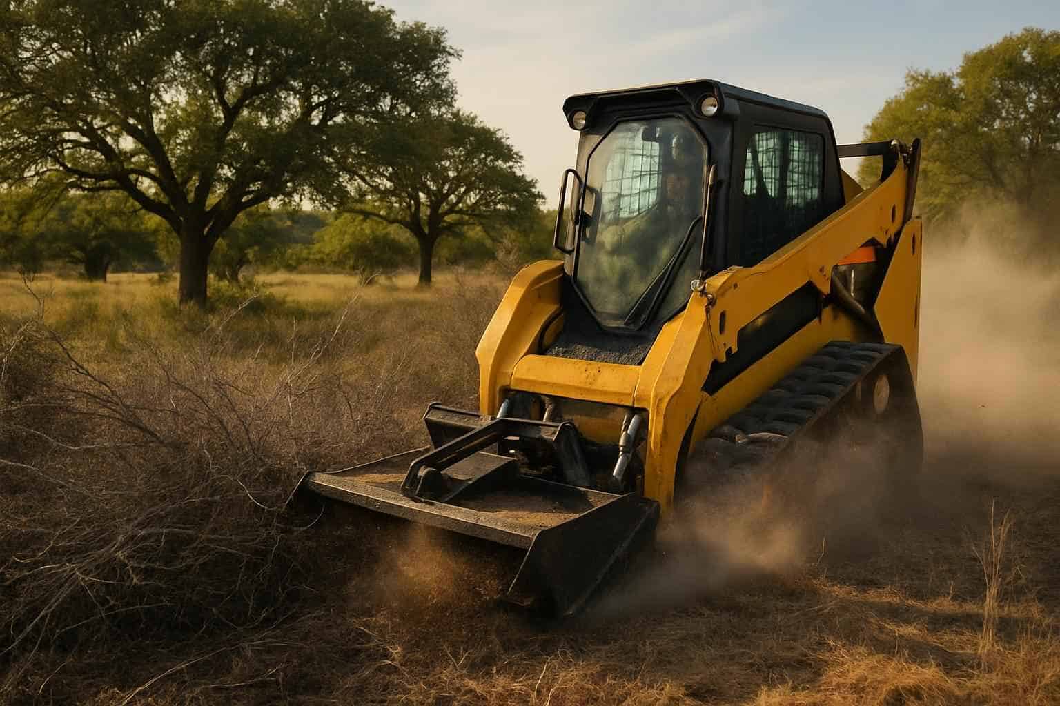 Brush Clearing in Hye Texas
