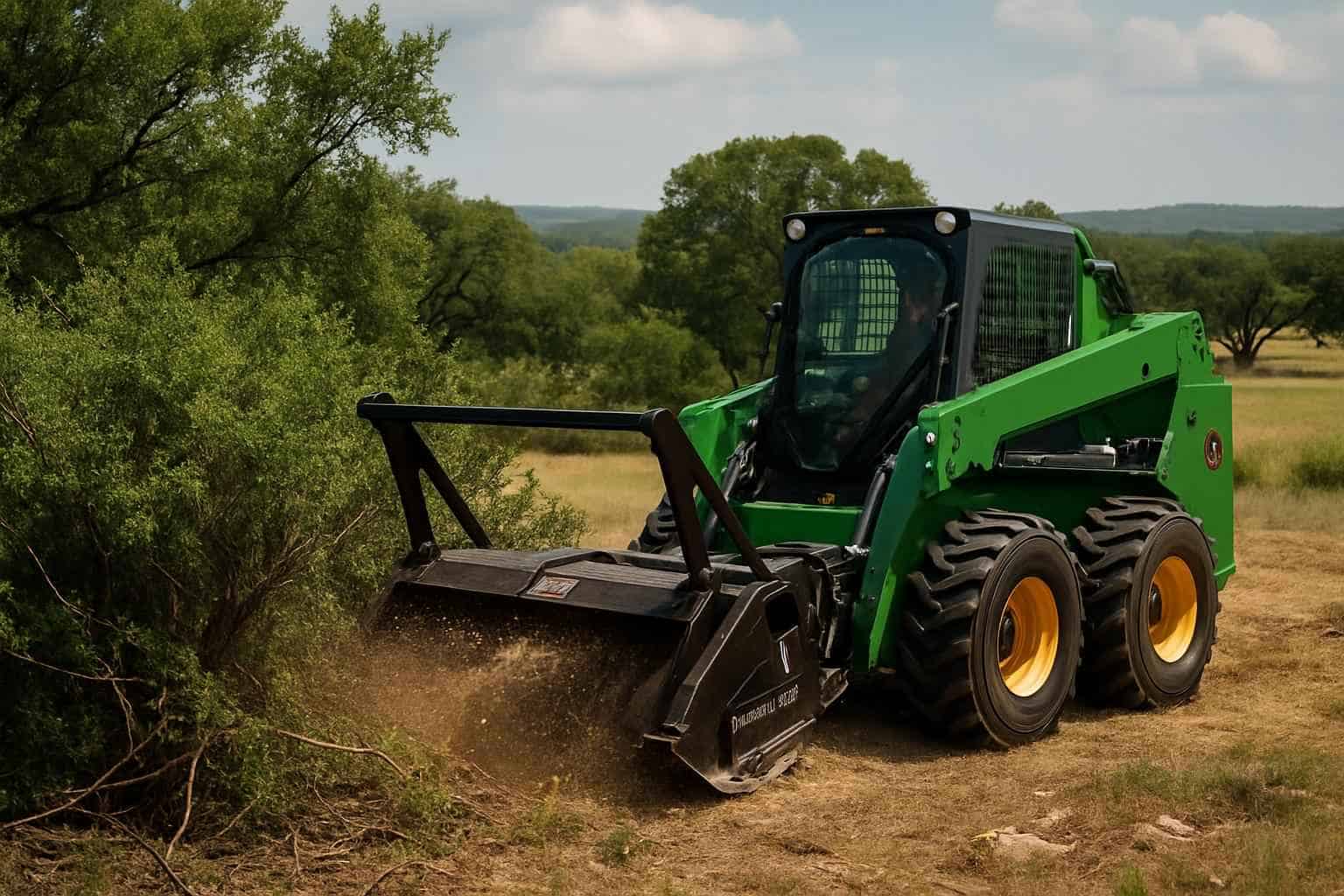 Brush Clearing in Willow City Texas