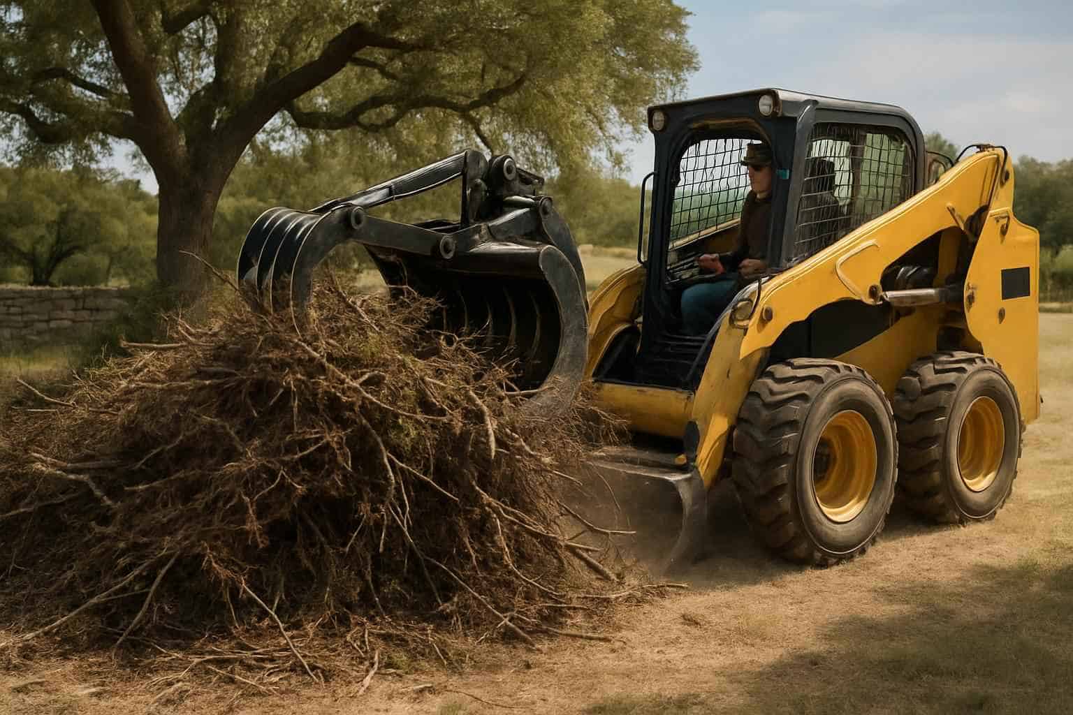Brush Debris Removal in Stonewall Texas