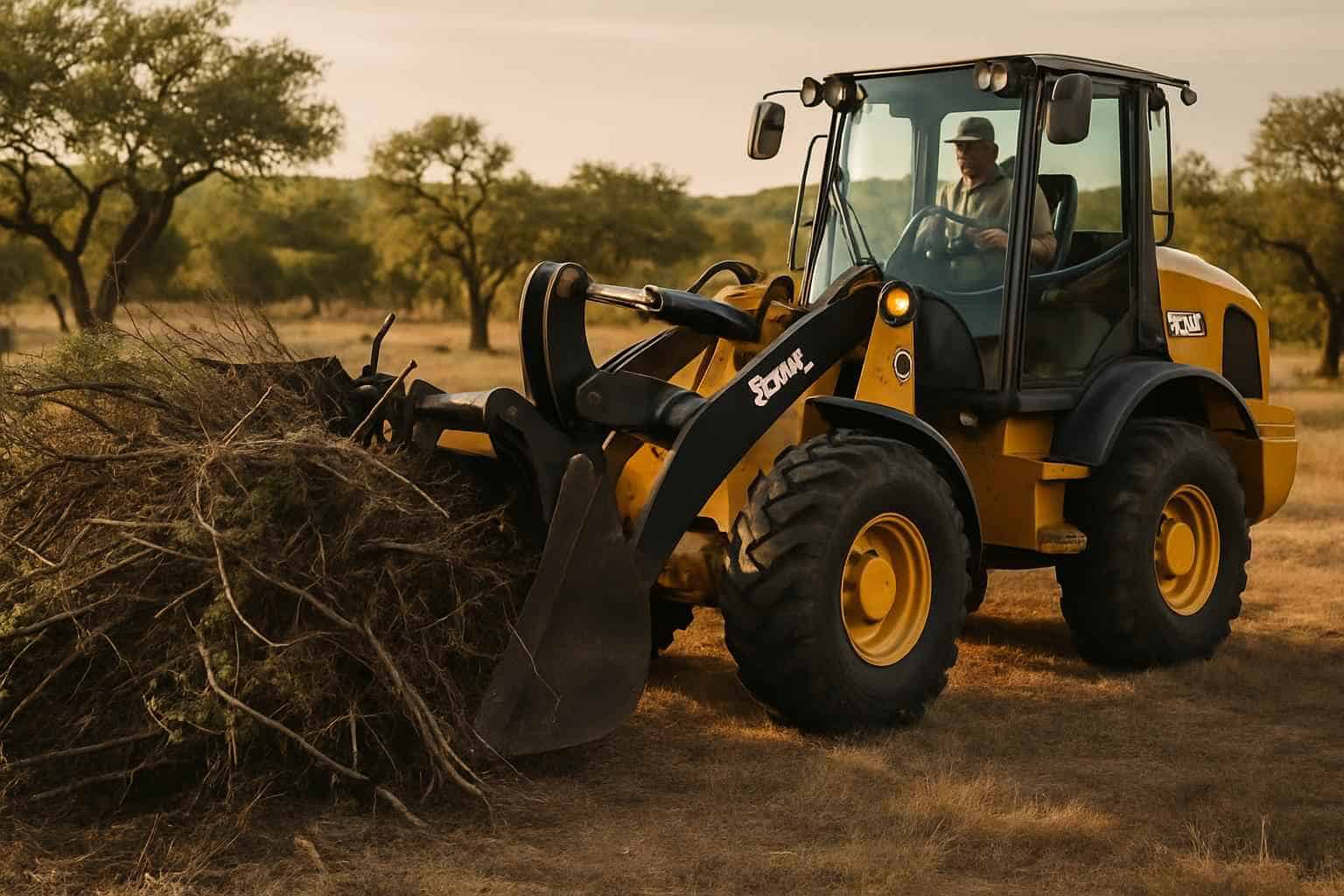 Brush Debris Removal in Willow City Texas
