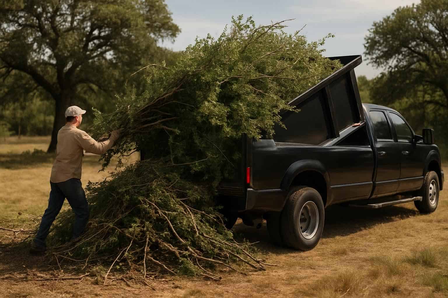 Brush Hauling and Disposal in Hye Texas