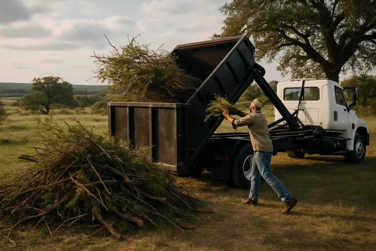 Brush Hauling and Disposal in Willow City Texas